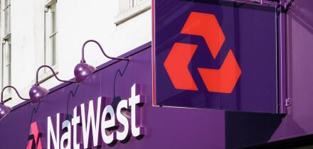 NatWest bank branch on Upper Street, Borough of Islington, London, England, U.K.