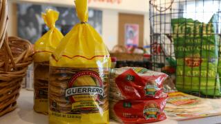 Guerrero Tostadas and corn tortillas on the shelves on Thursday, Dec 3, 2020, in Los Angeles, Calif. (Jevone Moore/Image of Sport)