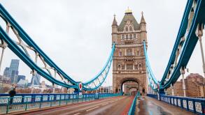 Tower bridge in London, Great Britain. Image shot 06/2015. Exact date unknown.