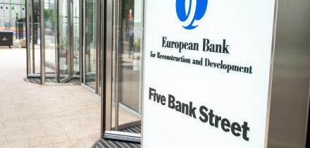 London- June 2023: European Bank for Reconstruction and Development in Canary Wharf