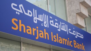 Sharjah Islamic Bank Building Exterior Sign UAE