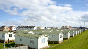 Hole Haven Caravan Park, Haven Road, Canvey Island, Essex, England, United Kingdom