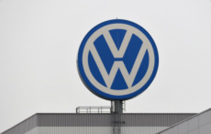 VW sign