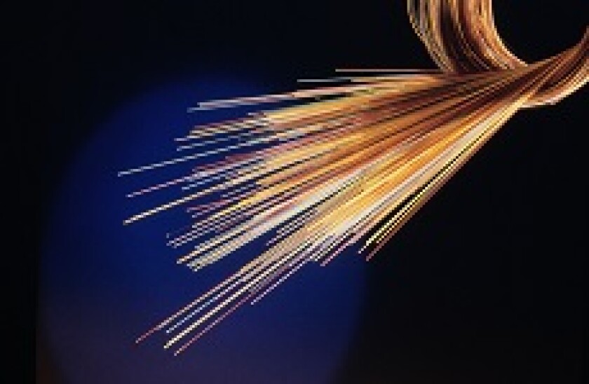 Orange fibre optic cable 230x150