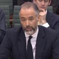 Anthony Gutman, Co-Head of EMEA Investment Banking Services at Goldman Sachs speaks to the House of Commons Business Commitee during their questioning of Arcadia executives on the BHS collapse at Portcullis House, London.