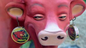 Lons-le-Saunier (central-eastern France): House of the Laughing Cow (cheese)