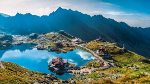 Transfagarasan Balea lake - Balea Lake, is a glacier lake situat