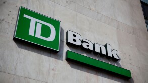 TD bank branch, New York City.