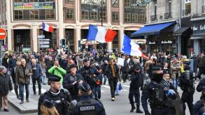 Lille,France,23th March,2023.Massive protesting across France against the pension reforms.
The age of retirement is planned to go up from age 62 to 64