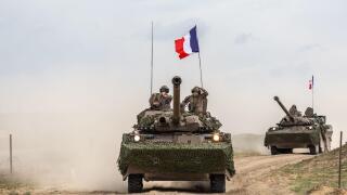 French AMX-10s take part in the Iron Spear tank competition.
Iron Spear tank competition 2025 took place at the Ada?i Training Ground in Latvia, brin