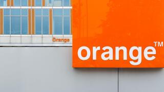 Evere, Brussels Capital Region, Belgium - 20 09 2021: Headquarter of the Orange telecom company