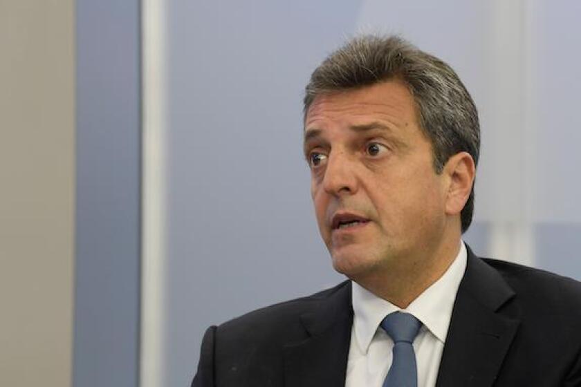 Washington DC, USA. 14th Oct, 2022. October 14, 2022, Washington, Distric of Columbia, USA: Minister of Economic from Argentina SERGIO MASSA speaks about Argentina Economic Outlook during a conversation today on October 14, 2022 at Atlantic Council think