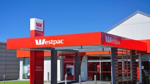 Westpac Bank, Tancred Street, Ashburton, Canterbury, South Island, New Zealand