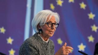 President of European Central Bank Christine Lagarde addresses the media during a press conference after an ECB's governing council meeting in Frankfurt, Germany, Thursday, March 19, 2026. (AP Photo/Michael Probst)