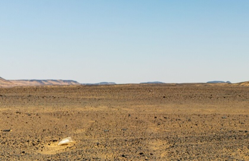 Empty desert Egypt from Alamy 5Jul22 575x375