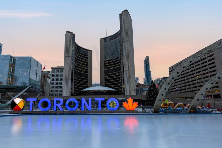 Nathan Phillips Square,  Toronto, Ontario, Canada