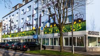 Housing companies Vonovia, Quartier office in Elting quarter, Essen, North City, Essen, Germany