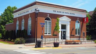 The Bank of Nova Scotia Scotiabank building, St. Andrews, New Brunswick, Canada