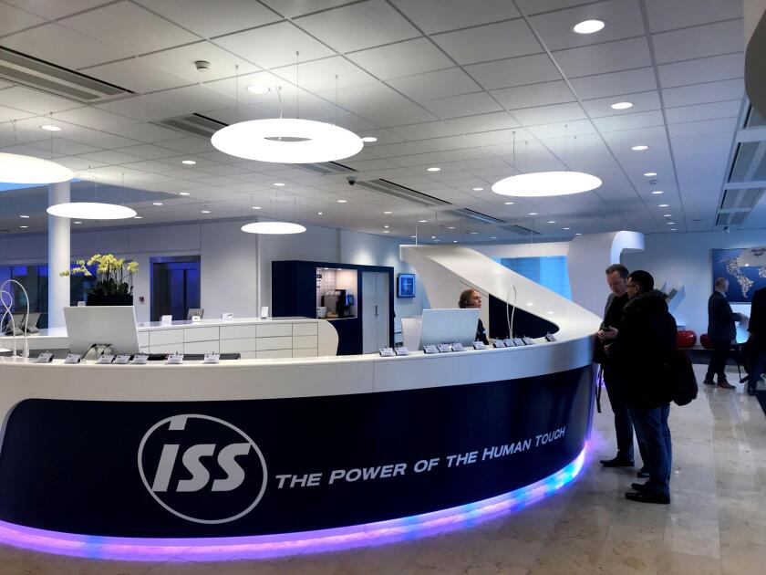 A general view of the ISS headquarters at the outskirts of Copenhagen, Denmark January 24, 2019. Picture taken January 24, 2019. REUTERS/Stine Jacobsen