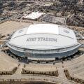AT&T Stadium the home of the Dallas Cowboys in Arlington Texas USA