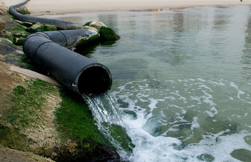 Sewage pollution waste water from Alamy 19Mar21 575x375