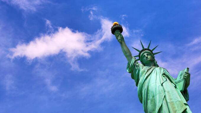 The Statue of Liberty, New York City, New York, USA