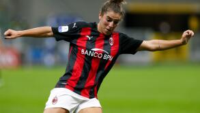 alentina Bergamaschi (AC Milan) during AC Milan vs Juventus Women, Italian Soccer Serie A Women Championship, Milan, Italy, 05 Oct 2020 Credit: LM/Fra