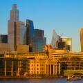 UK, England, London, The City,  skyline, panorama,