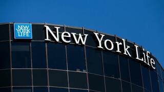 A logo sign outside of a facility occupied by the New York Life Insurance Company in Austin, Texas on January 28, 2017.