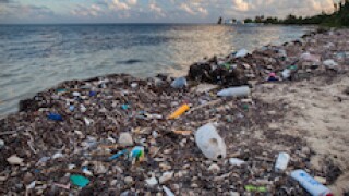 Belize, superbond, rubbish, beach, LAtAm