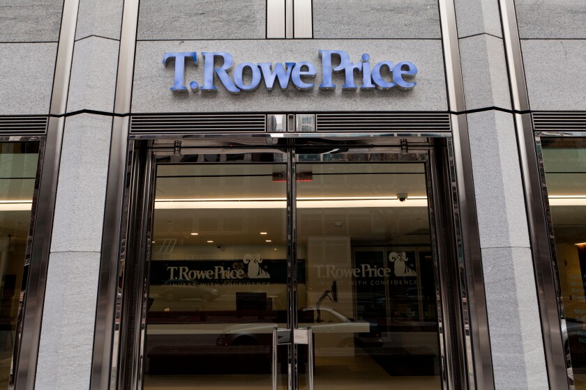 T Rowe Price building front - USA