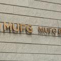 A new signboard of MUFG Bank on display outside its branch on April 2, 2018, Tokyo, Japan. Mitsubishi UFJ Financial Group Inc. changed the name of Bank of Tokyo-Mitsubishi UFJ to MUFG Bank after 11 years of merger and complaints from customers saying that