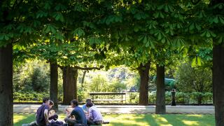 France Paris the Luxembourg Gardens