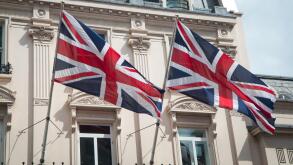 two British flags