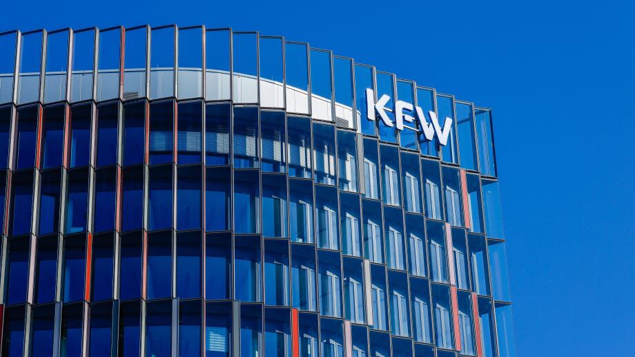 Frankfurt/Main, Hesse, Germany - KFW Bank. Frankfurt am Main, Hessen, Deutschland - KFW Bank.