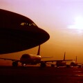 AIRCRAFT SUNRISE SUNSET