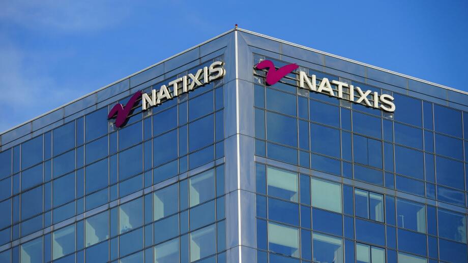 PARIS, FRANCE -18 DEC 2019- View of the French investment bank Natixis Rives de Seine building on Quai de la Rapee in Paris, France.