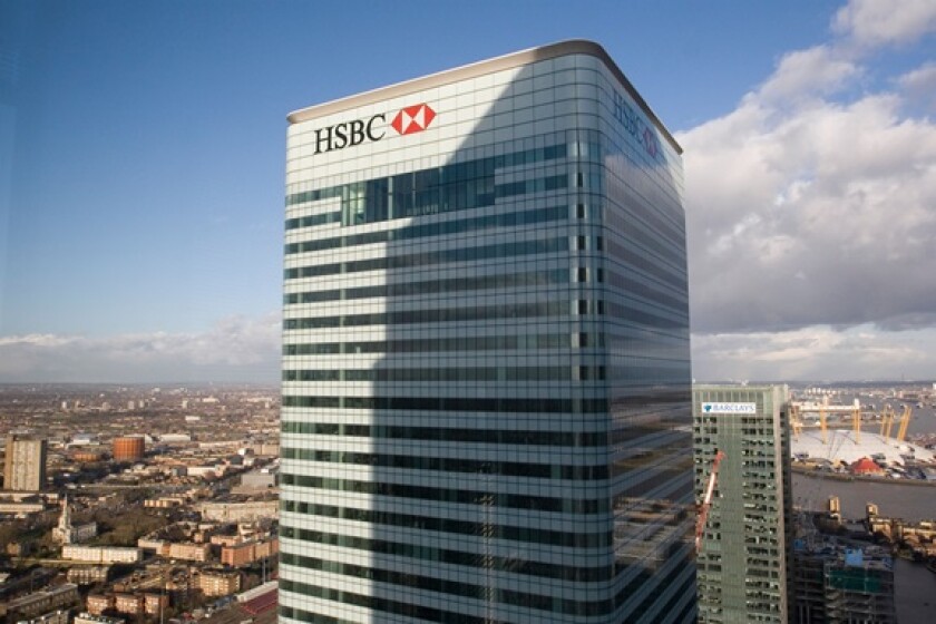 HSBC Headquarters London from Alamy 28Jan25
