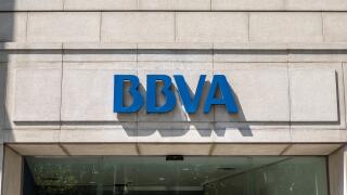 BBVA Bank on Passeig de Gracia street in Barcelona. Barcelona is a city in Spain. It is the capital and largest city of Catalonia, as well as the second most populous municipality of Spain. In 2009 the city was ranked Europe's third and one of the world's