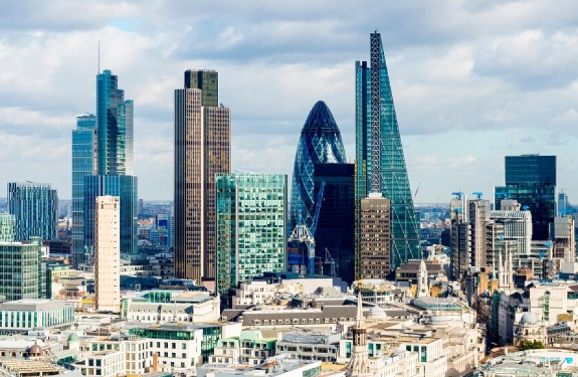 City of London skyline, London, England, United Kingdom, Europe