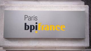 A shop sign of bpifrance on April 27, 2020 in Paris, France.Photo by David NIVIERE/ABACAPRESS.COM