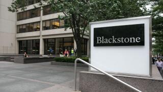 Manhattan office location of Blackstone hedge fund.