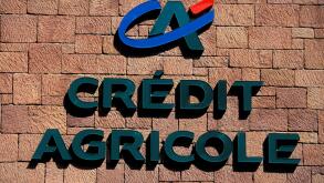 THE FRENCH BANK CREDIT AGRICOLE'S LOGO