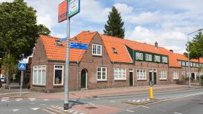 Social housing for working class developped by architect Willem Marinus Dudok at the beginning of the 20th century in Hilversum, Netherlands