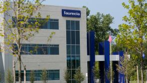 A facility occupied by auto parts maker Faurecia in Auburn Hills, Michigan.