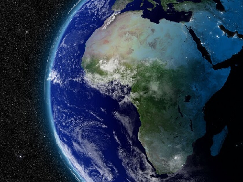 Africa from space from Alamy 21Oct22 575x375