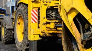 Steam roller road construction belt and road from Adobe 230x150