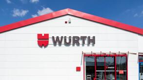 Wurth branch in Delmenhorst, Germany. The Wurth Group is world market leader in the trade with connecting materials.