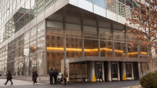 World Headquarters of Goldman Sachs, financial district, New York City.