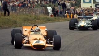 1969 Bruce McLaren NZ McLaren M7C Zandvoort Dutch GP dnf